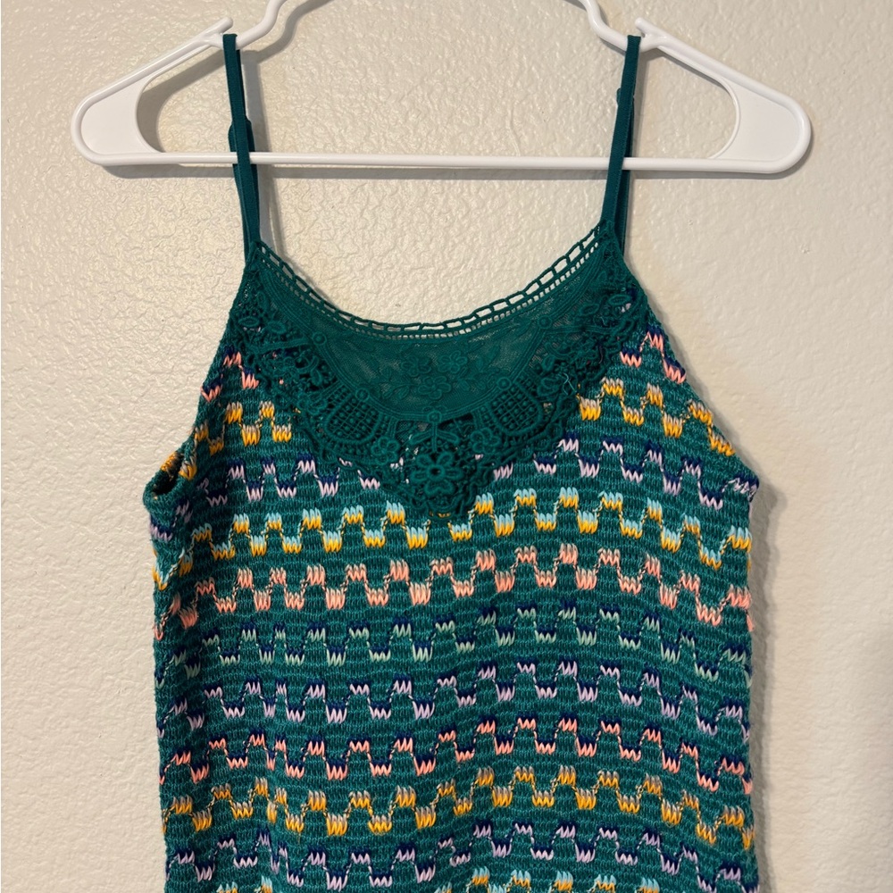 Free People Crocheted Tank Top